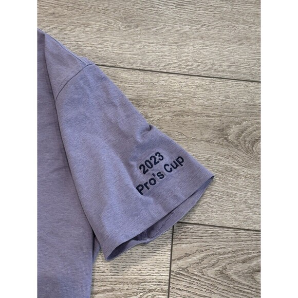 Greyson Polo Shirt Mens Large Purple Golf Short Sleeve Casual Preppy - Picture 4 of 8